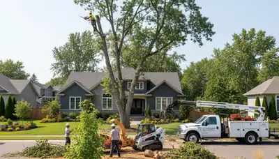 Professional landscaping and tree removal in Philadelphia, PA by Chop Chop Tree experts