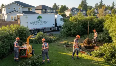 Professional shrub removal service in Philadelphia, PA improving yard access and curb appeal