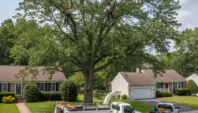 Professional tree removal service in Philadelphia PA by certified arborists