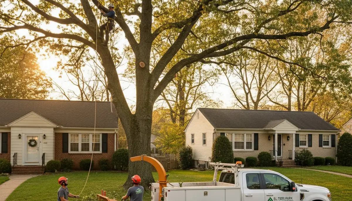 Professional tree removal service in Philadelphia PA by certified arborists