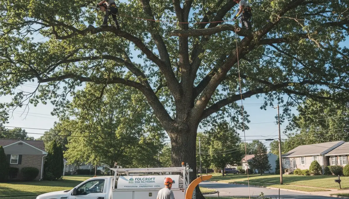 Professional tree removal service in Philadelphia, PA by certified arborists
