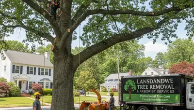 Professional tree removal service in Philadelphia PA by certified arborists