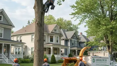 Professional tree removal service in Philadelphia PA by certified arborists
