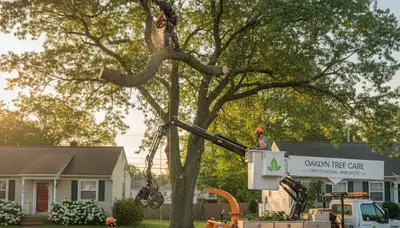 Professional tree removal service in Philadelphia PA by expert arborists at Tree Trimming Philadelphia