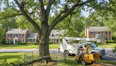 Professional tree removal service in Philadelphia PA by certified arborists